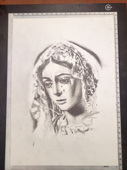 Virgen de la Esperanza Pencil