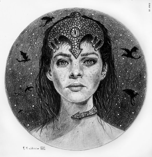 Hechicera Telépata De Dragones