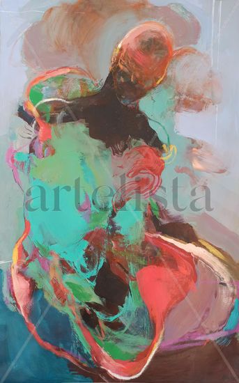 Dualities 1 Acrylic Canvas Figure Painting