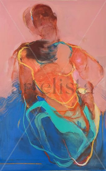 Dualities 3 Acrylic Canvas Figure Painting