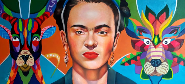 frida kalo 2021 Óleo Lienzo Retrato