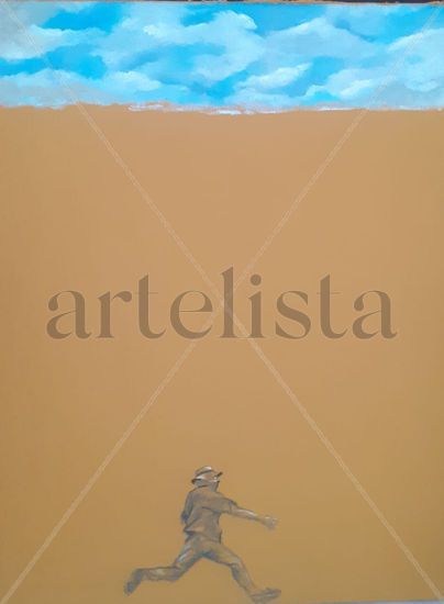 AISLAMIENTO Oil Canvas Figure Painting