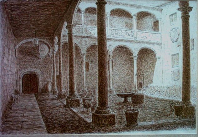 "Palacio de los Aguila, Ciudad Rodrigo" Tinta