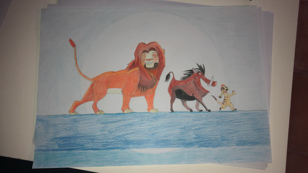 Dibujo rey leon Others