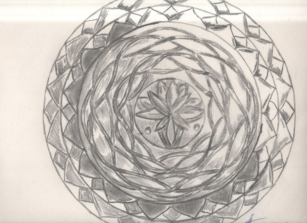 Celtic mandala Pencil