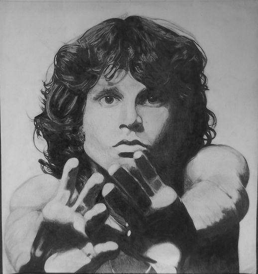 Jim Morrison Pencil