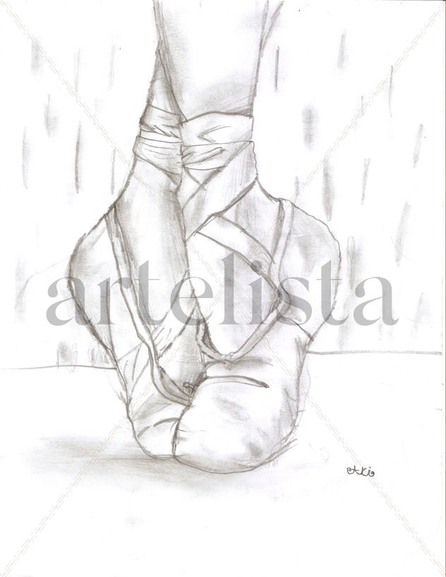 Dibujo pies Ballet1 Ari5