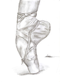 Dibujo pie Ballet2...