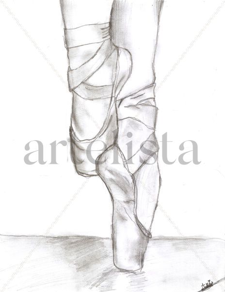 Dibujo pie Ballet2...
