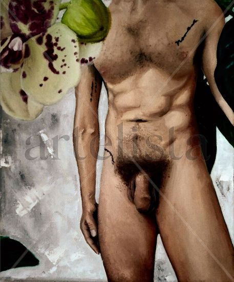 No olvides que existo Oil Canvas Nude Paintings