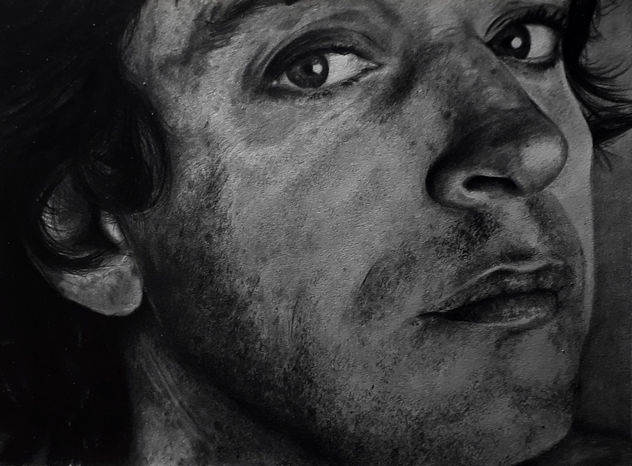 Gustavo cerati / dibujo realista