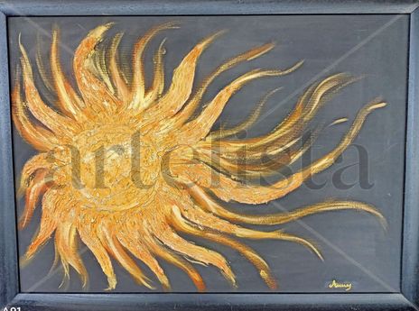 Sole arancione
