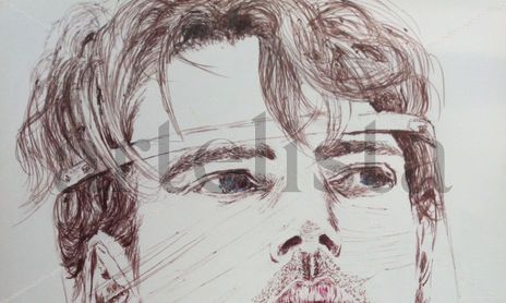 Retrato bolígrafo