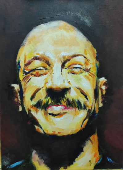 Bronson Meta Acrylic Canvas Portrait