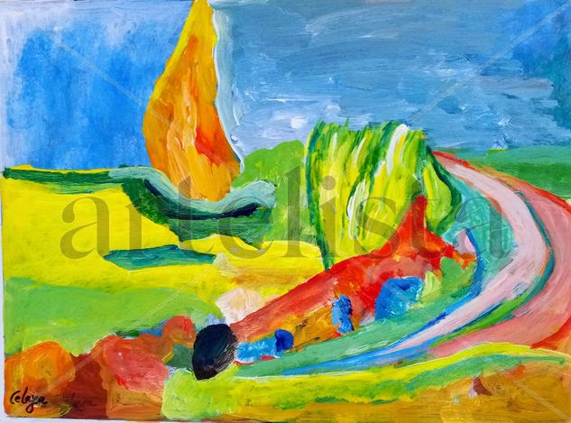 Paisaje Acrylic Paper Landscaping