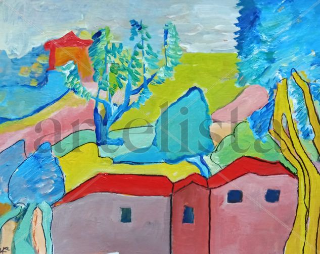 Paisaje Acrylic Paper Landscaping