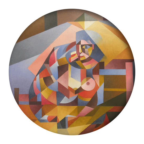 Mandala XII (Mujer con café) 