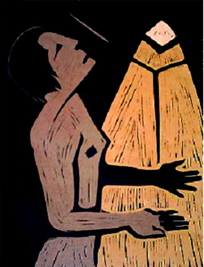 Soledade Woodcut