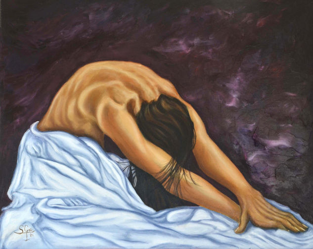 Piel femenina 15 Oil Canvas Nude Paintings