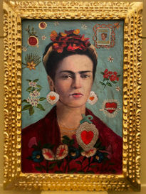 Frida kahlo oleo...