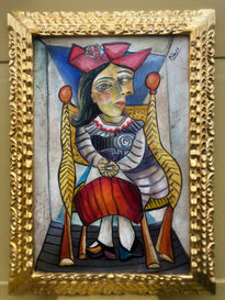 Pablo picasso oleo...