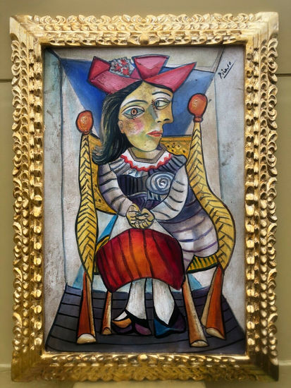 PABLO PICASSO OLEO SOBRE LIENZO FIRMADO Y ENMARCADO Óleo Lienzo Otros