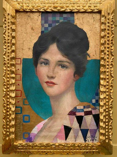 Gustav klimt oleo...