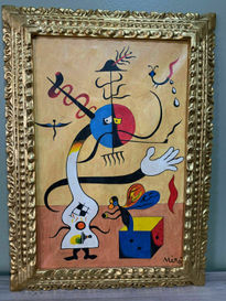 Joan miro oleo...