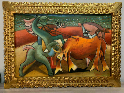 Pablo picasso oleo...