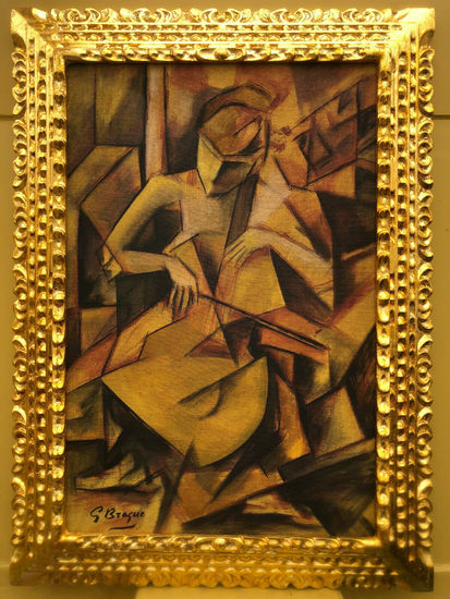 GEORGES BRAQUE OLEO SOBRE LIENZO FIRMADO Y ENMARCADO Oil Canvas Others