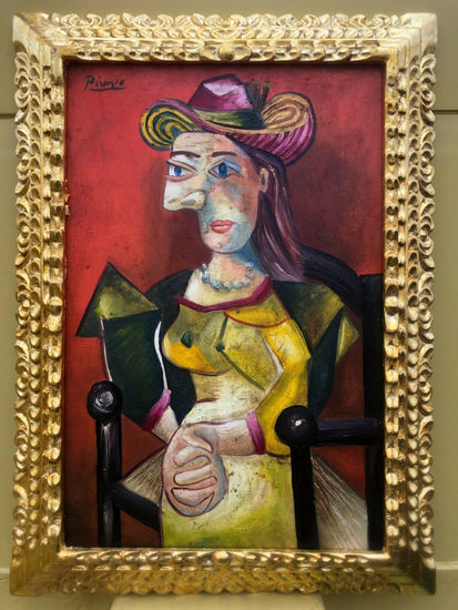 PABLO PICASSO OLEO SOBRE LIENZO FIRMADO Y ENMARCADO Oil Canvas Others