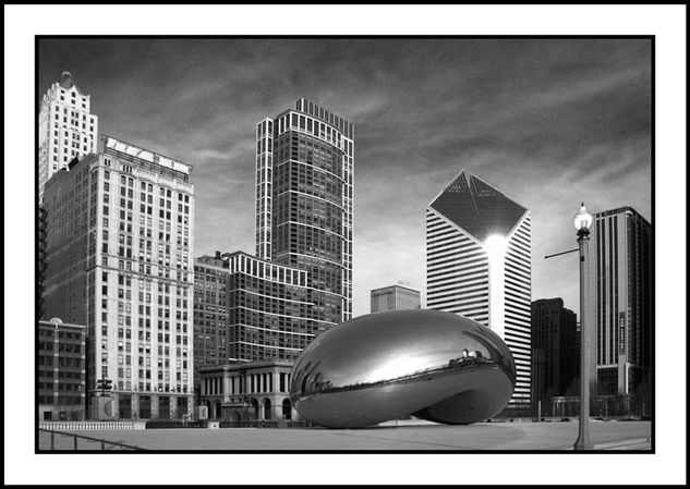 Chicago VI Arquitectura e interiorismo Blanco y Negro (Digital)