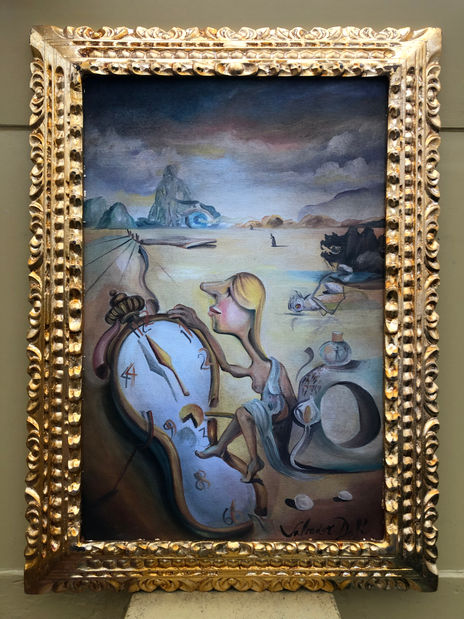 Salvador dali oleo...