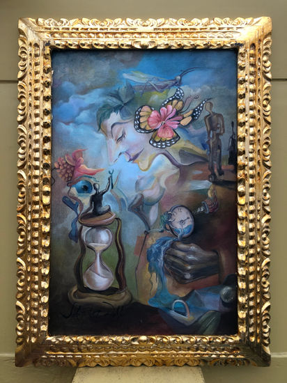 SALVADOR DALI OLEO SOBRE LIENZO FIRMADO Y ENMARCADO Oil Canvas Others