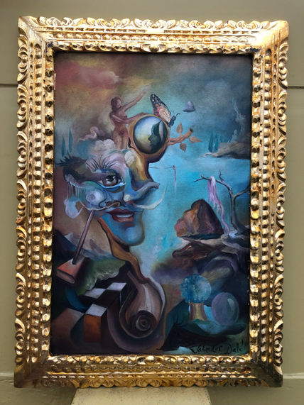 Salvador dali oleo...
