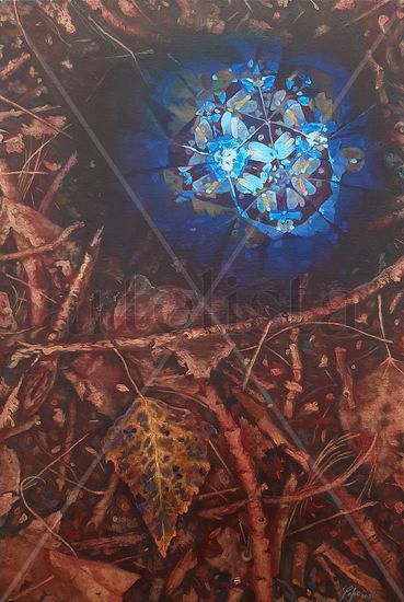 Cosmogonía II. Acrylic Canvas Landscaping