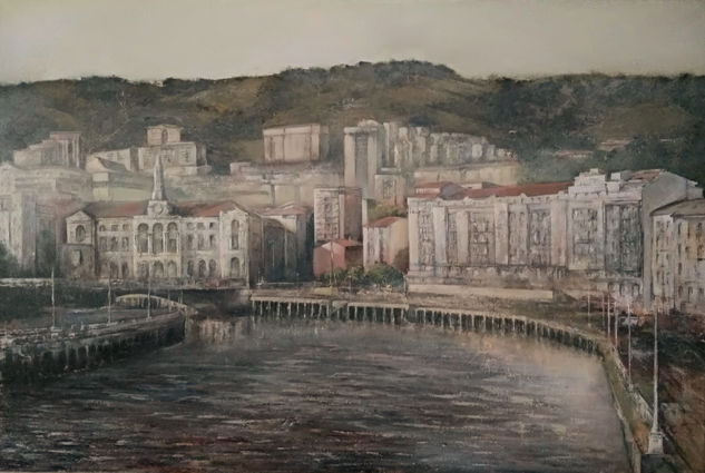 Bilbao Oil Canvas Landscaping