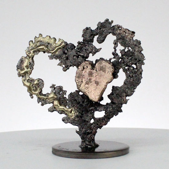 De corazón a corazón 68-21 Metal Figurative