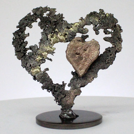 De corazón en corazón 71-21 Metal Figurative