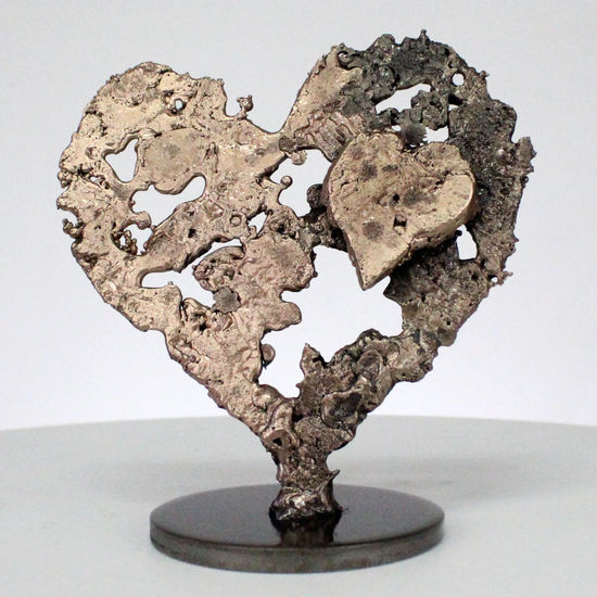 De corazón a corazón 72-21 Bronze Figurative