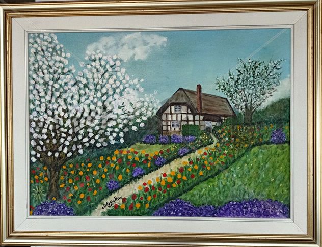 casetta con giardino