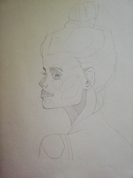 Dibujo de chica