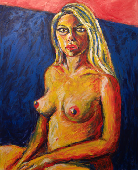 Lana desnuda Acrílico Lienzo Retrato