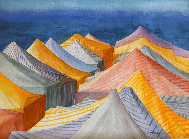 PS05/01 Watercolour Paper Landscaping