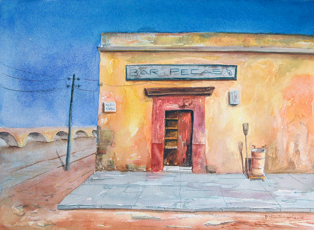 Bar Pecas Watercolour Paper Landscaping