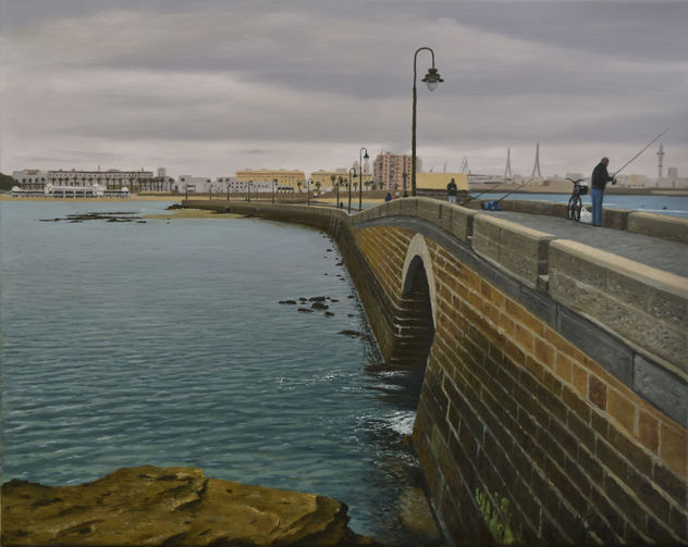 CADIZ DESDE PUENTE CANAL