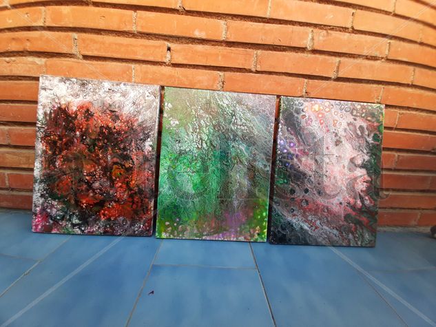 Pouring Acrylic Canvas Others