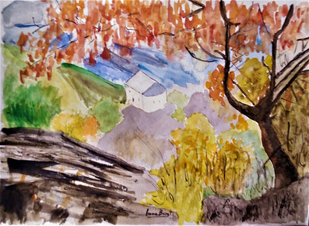 VISTA SANTUARI Watercolour Paper Landscaping