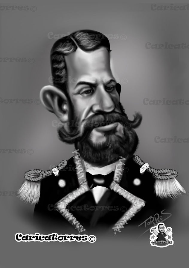 CARICATURA DE ISAAC PERAL