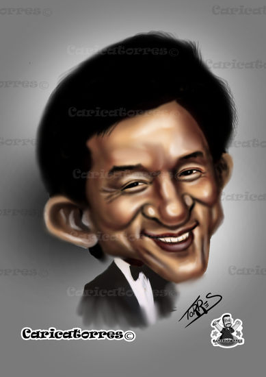 CARICATURA DE JACKIE CHAN 